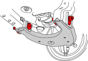 SPC Alignment Camber Bolts