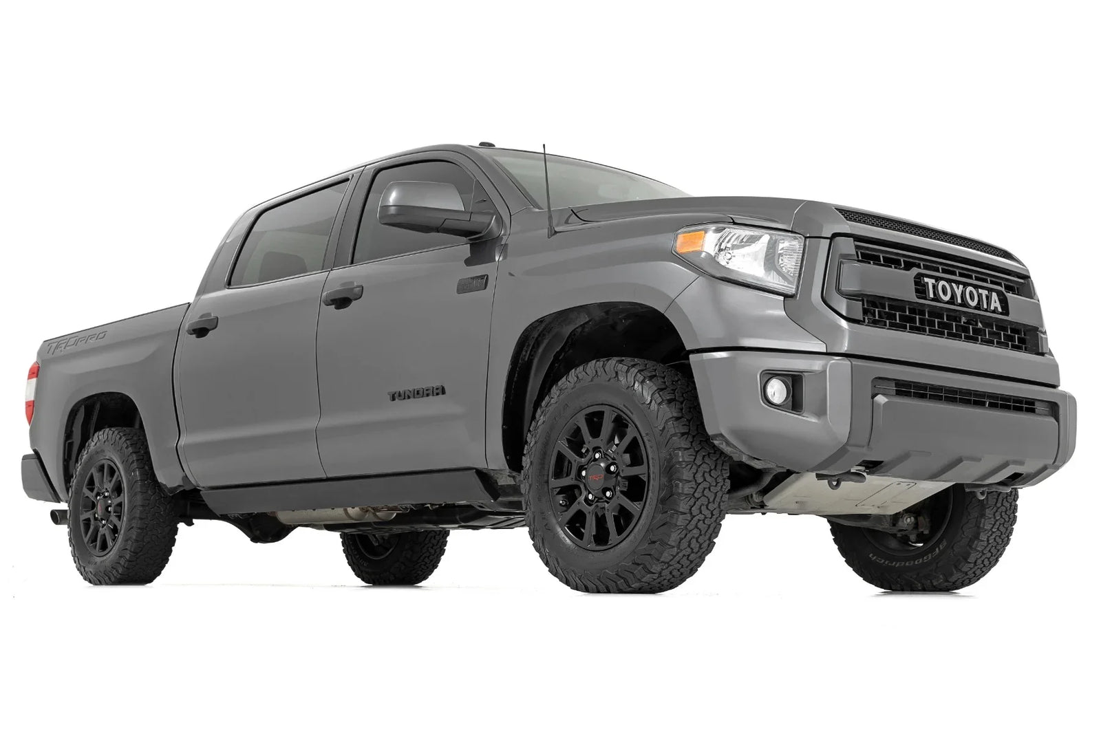 Rough Country | Lighted Power Running Boards | 2014-2021 Toyota Tundra