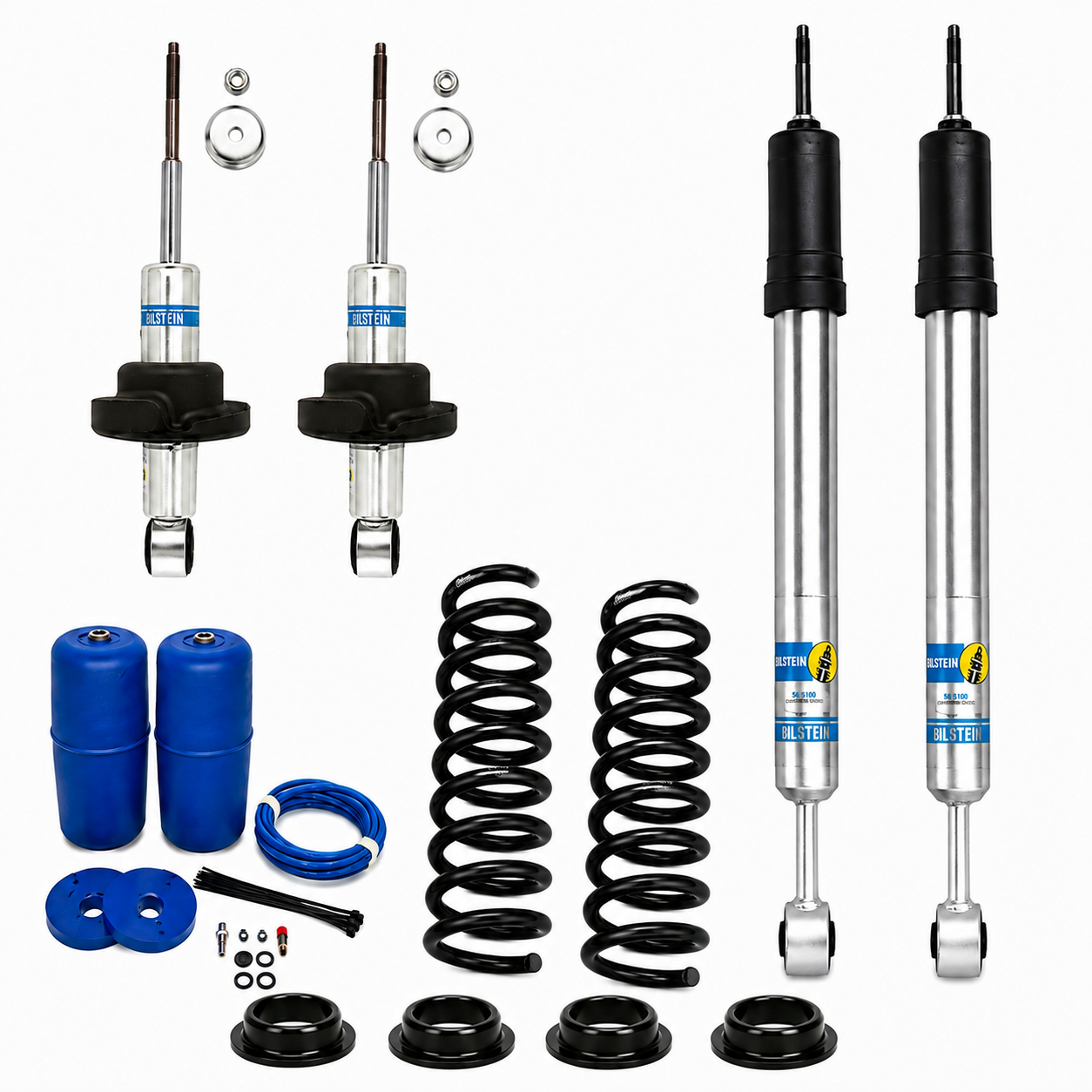 Bilstein 5100 Shock Replacement Air Ride Delete Kit w/Firestone Airbags