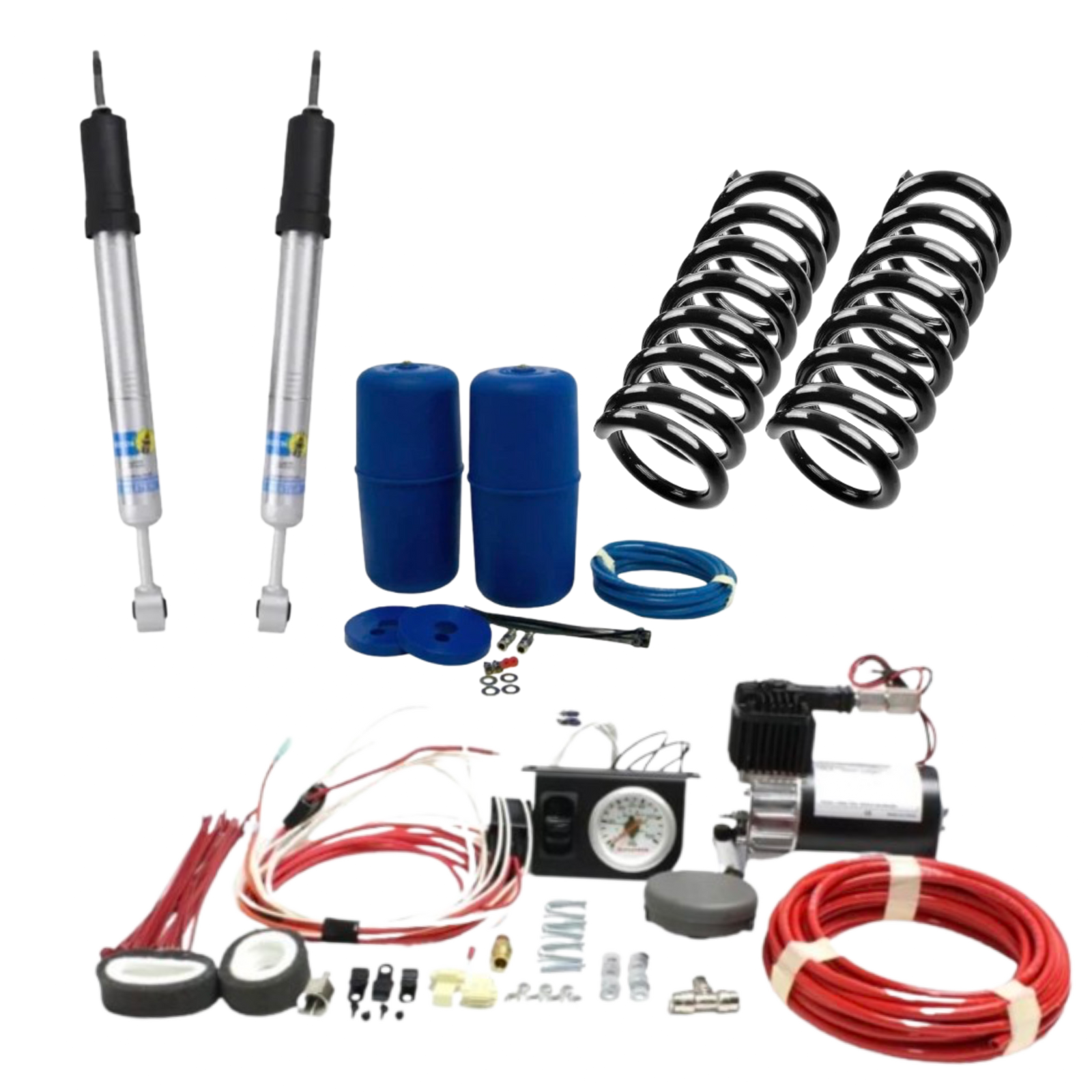 Bilstein Rear Air Shock Delete Kit | W/Aftermarket Air Ride | Nissan Armada, Infiniti QX56, and Infiniti QX80