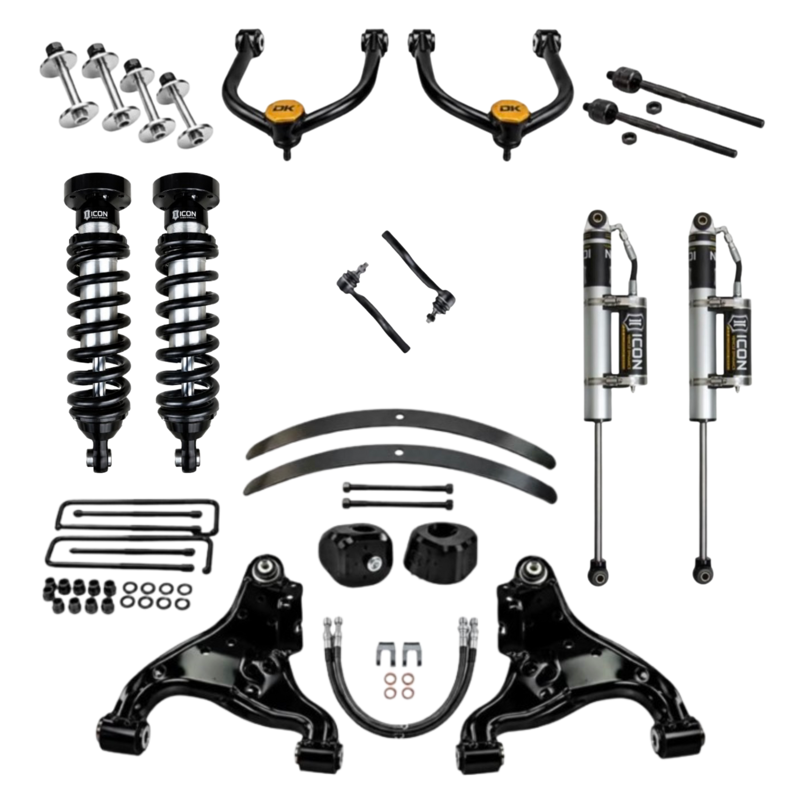 Buildable Complete Titan Swap Kit | w/Aftermarket UCA Choices | Icon Stage 2