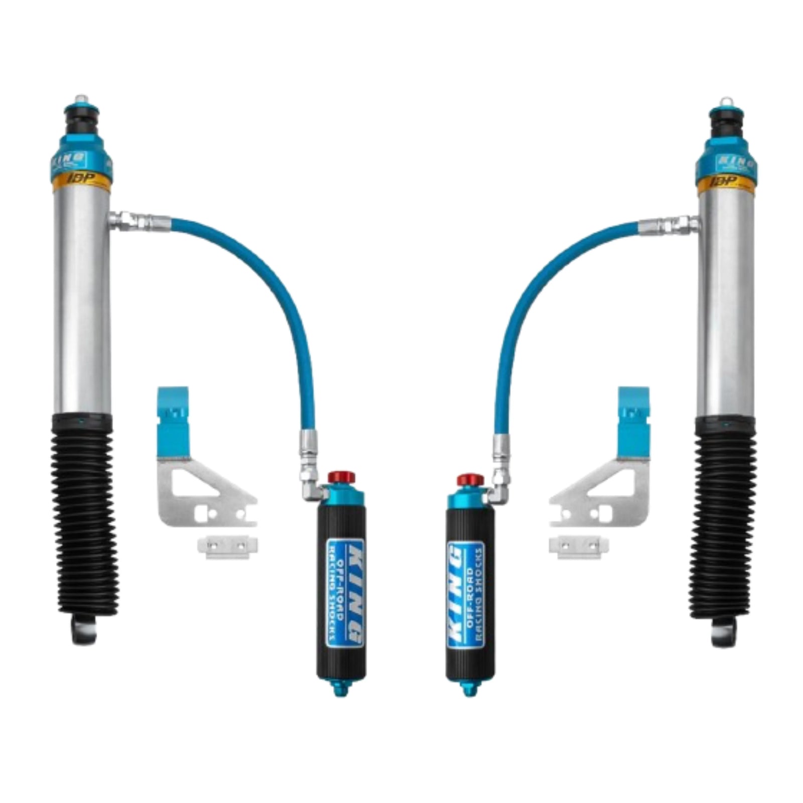 KING External Reservoir 3.0" Rear Shock Absorbers w/Adjusters 2022+ Toyota Tundra | High Road Suspension