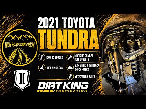 "Shop Build" Icon/Dirt King Mid Travel Kit for Toyota Tundra (2007-2021)