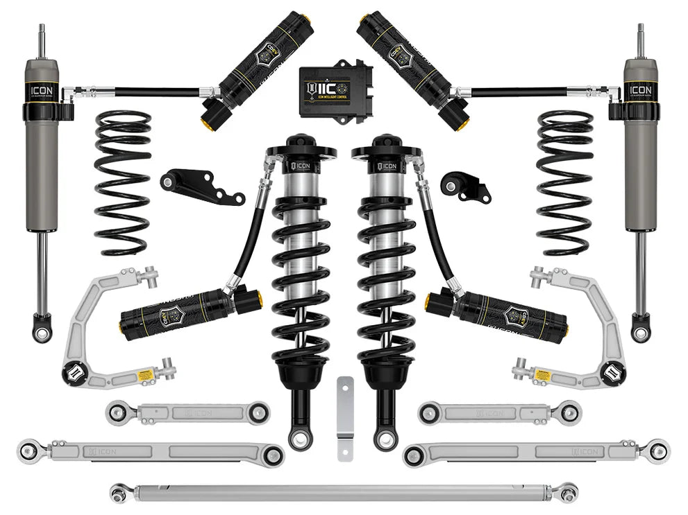 Icon | Stage 10 Suspension System | Billet | 1.25"-3" Lift Kit