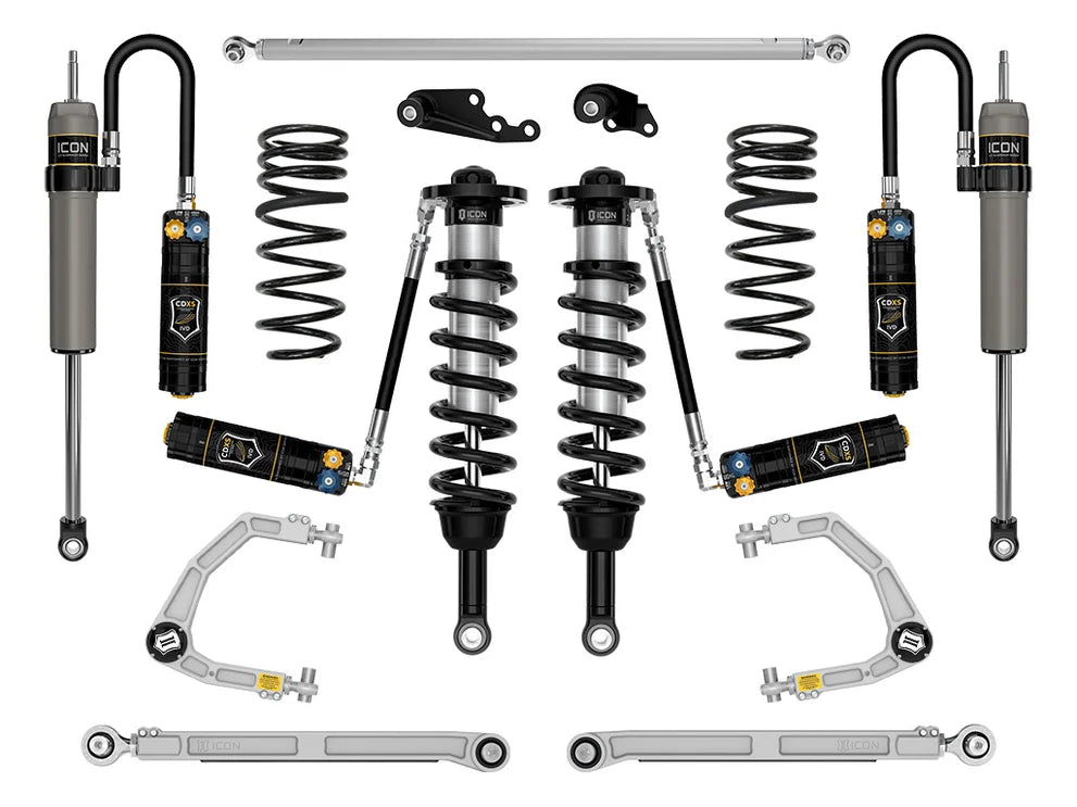 ICON 2024-2026 Lexus GX550, 1.25-3" Lift, Stage 8 Suspension System, CDXS, Billet