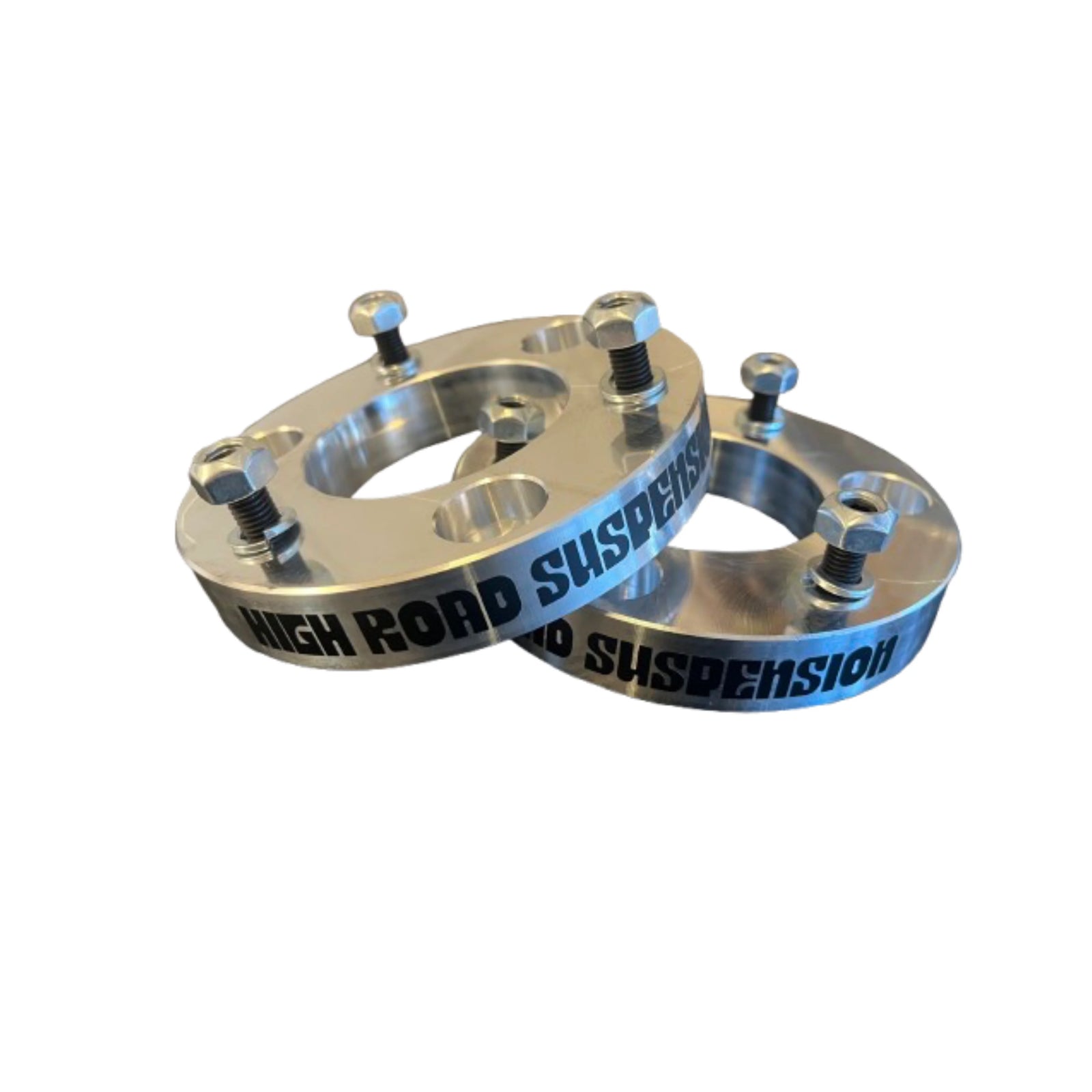 1.5" | CNC Billet | Front Leveling Lift Strut Spacers | High Road Suspension