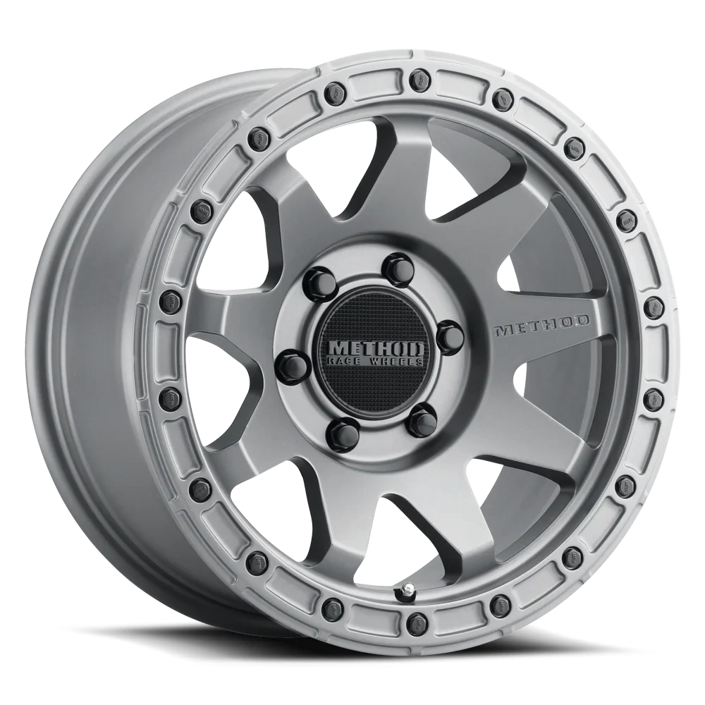 Method Wheels | 317 | Titanium | 17x8.5 | 6x5.5 | 0 Offset | 4.75" BS