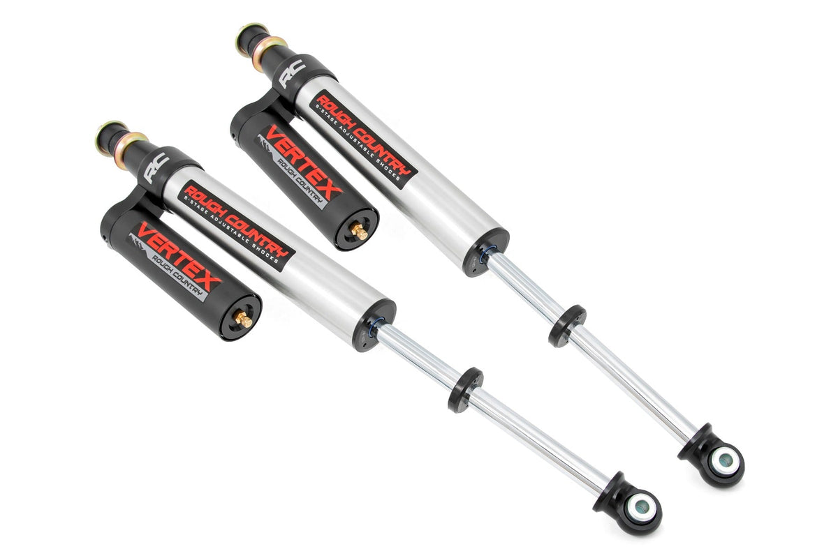 Rough Country | Vertex Piggy-back Rear Shock Absorbers | 6" Lift | Toyota Tundra (2007-2021)