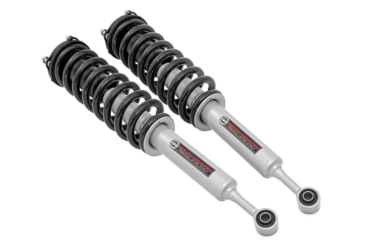 Rough Country | N3 Loaded Strut Pair | 3.5" Lift | 4WD Toyota Tundra (2007-2021)