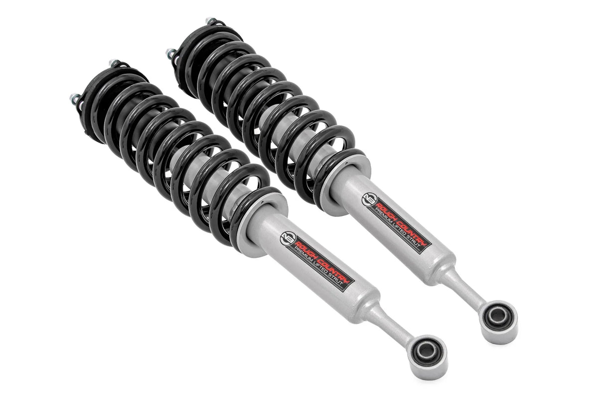 Rough Country | N3 Loaded Strut Pair | 2" Lift | 4WD Toyota Tundra (2007-2021)