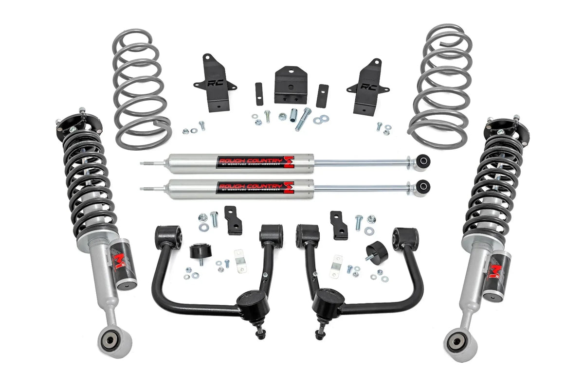 Rough Country 3.5" Lift Kit w/M1R Front Struts and M1 Rear Shocks | 2024+ Toyota Tacoma 4x4