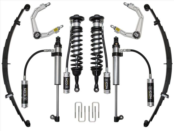 Icon | Stage 8 | w/Billet Upper Control Arms | 1-3" Lift | Toyota Tundra (2007-2021)