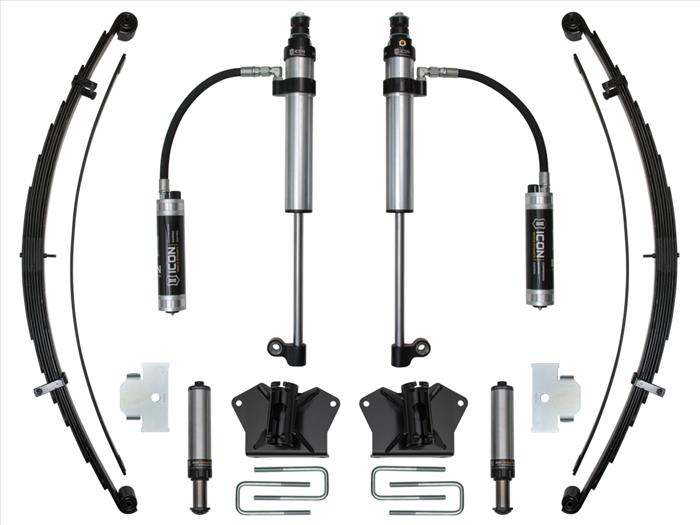 Icon | Stage 3 | Rear RTX Suspension System | 28 Setting Dampening Knobs | Toyota Tundra (2007-2021)