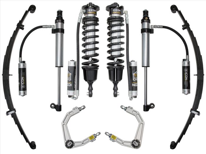 Icon | Stage 1 | w/Billet Upper Control Arms | 3" Body | 1.63-3" Lift | Toyota Tundra (2007-2021)