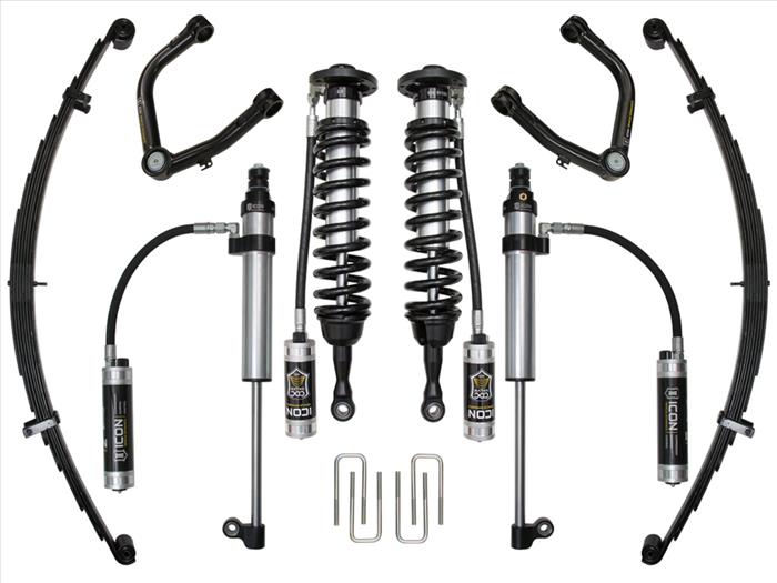 Icon | Stage 9 | w/Tubular Upper Control Arms | 1-3" Lift | Toyota Tundra (2007-2021)