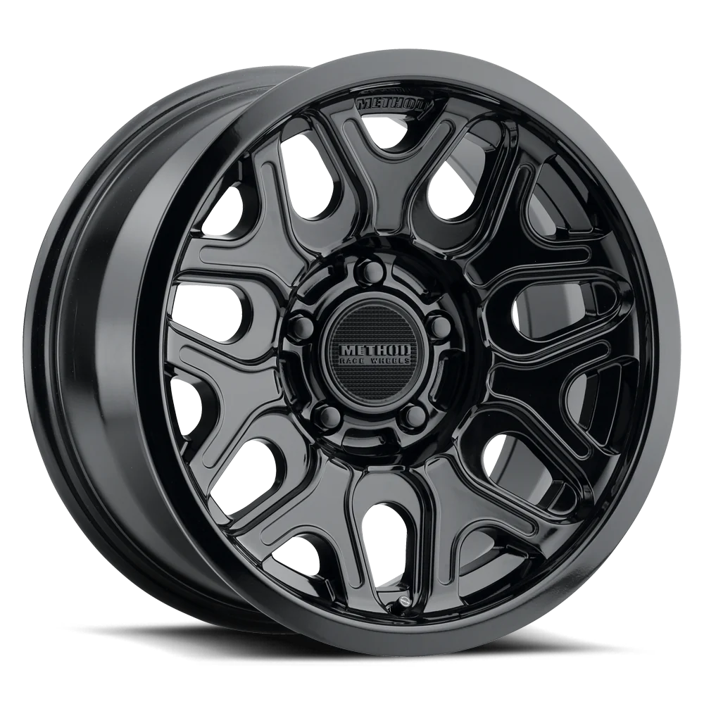 Method Wheels | 322 | Gloss Black | 18x9 | 5x150 | +18 Offset | 5.68" BS