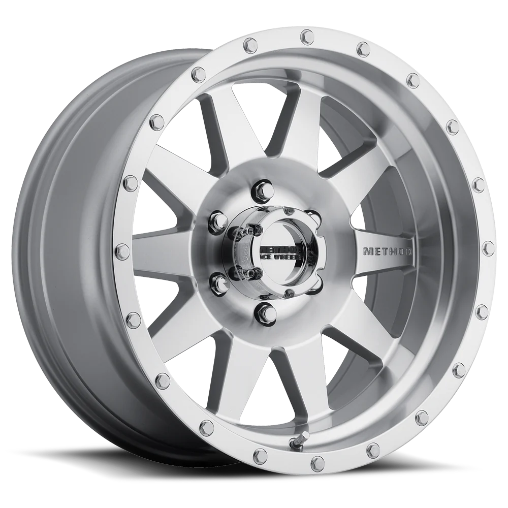 Method Wheels | The Standard | 301 | Machined Clear Coated | 17x9 | 6 X 5.5 | -12 Offset | 4.5" BS