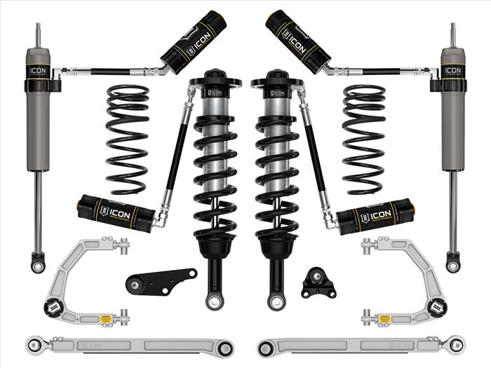 Icon | 1.25-3" Lift | Stage 7 Suspension System | Billet UCA w/ Triple Rate Rear Springs | 2024+ Toyota Tacoma