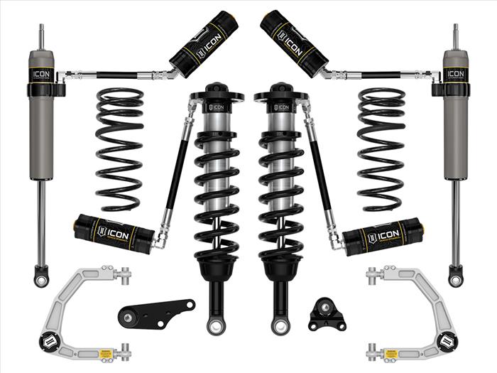 Icon | 1.25-3" Lift | Stage 4 Suspension System | Billet UCA w/ Triple Rate Rear Springs | 2024+ Toyota Tacoma