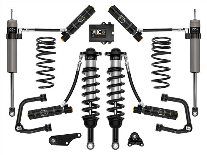 Icon | 1.25-3" Lift | Stage 6 Suspension System | Tubular UCA w/ Triple Rate Rear Springs | 2024+ Toyota Tacoma