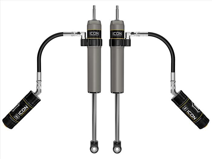 Icon | Remote Reservoir Rear Shock Absorbers | 2.5" Body | 0-1" Rear Lift | 2024+ Toyota Tacoma