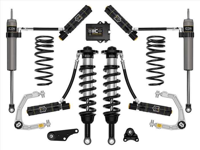 Icon | 1.25-3" Lift | Stage 6 Suspension System | Billet UCA w/ Triple Rate Rear Springs | 2024+ Toyota Tacoma