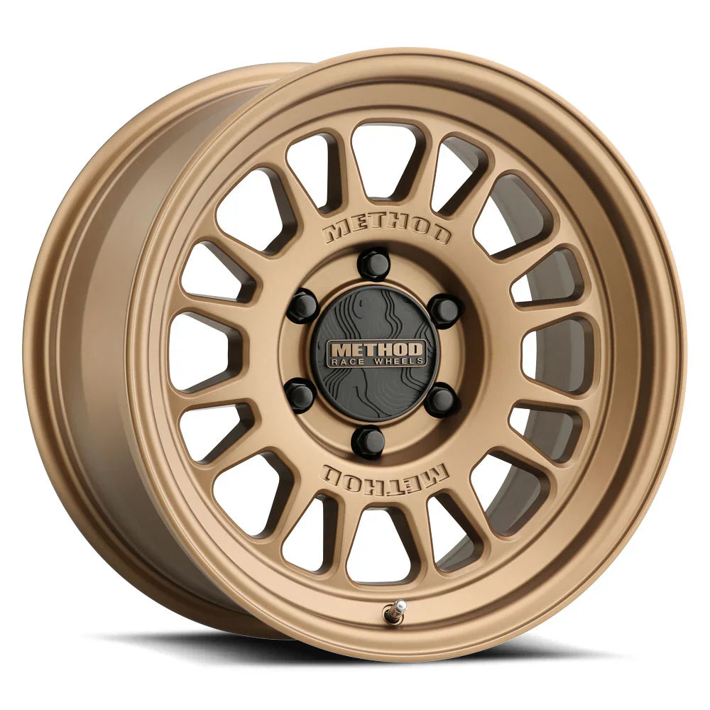 Method Wheels | 318 | Bronze | 17x8.5 | 6x5.5 | +25 Offset | 5.7" BS