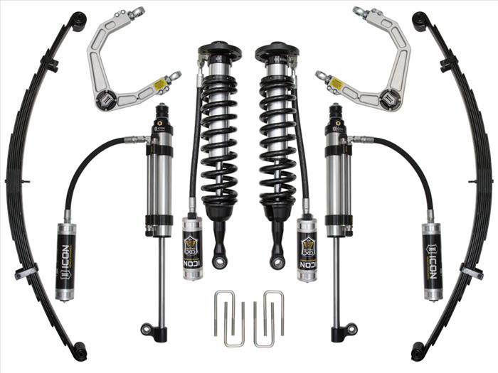 Icon | Stage 10 | w/Billet Upper Control Arms | 1-3" Lift | Toyota Tundra (2007-2021)
