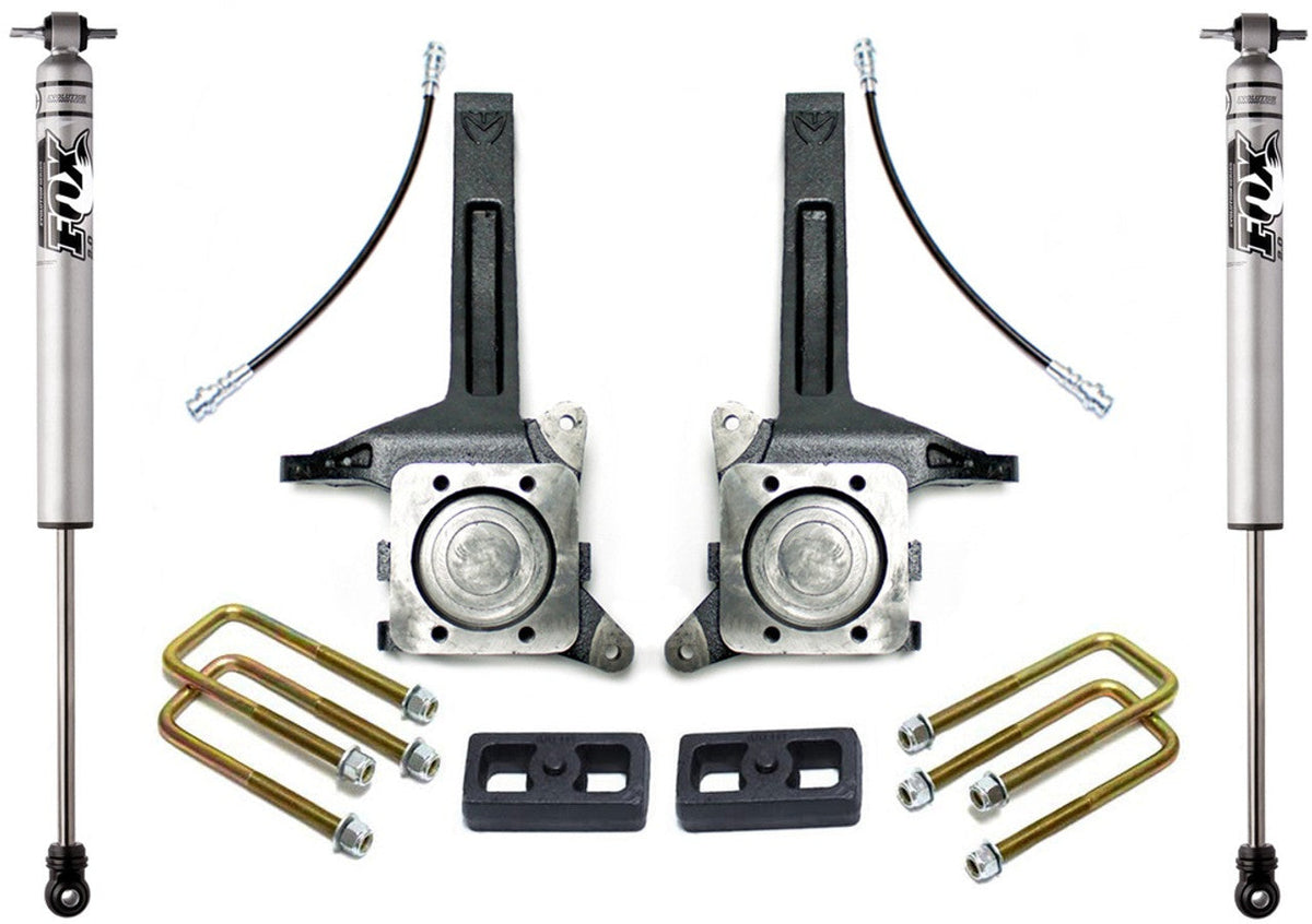 Maxtrac | 3.5"/2" Lift Kit w/Fox Shocks | 2WD Toyota Tundra (2007-2021)