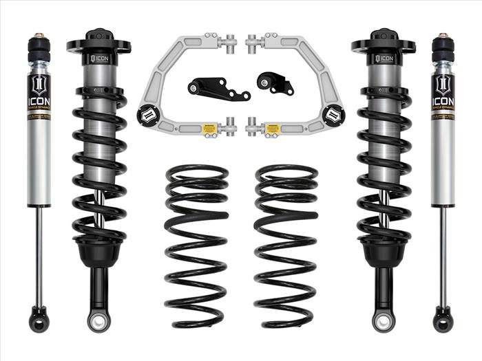 Icon | Stage 2 Suspension System | Billet | 1.25"-3" Lift Kit