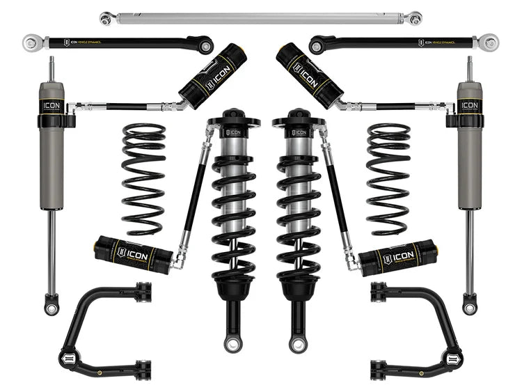 ICON 2025+ Toyota 4Runner 2WD, 1.25-3" Lift, Stage 7 Suspension System, Tubular