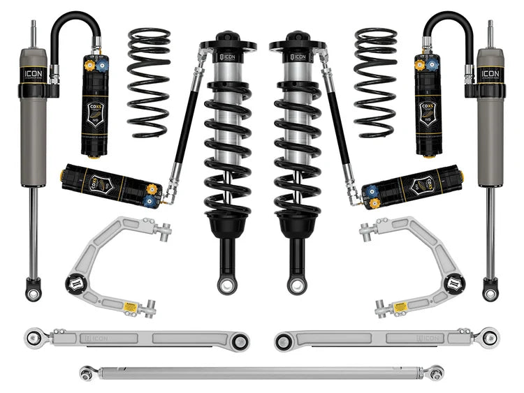 ICON 2025+ Toyota 4Runner 2WD, 1.25-3" Lift, Stage 9 Suspension System, Billet