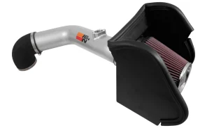 K&amp;N Hi-Flow Air Intake System | Aluminum Tube | 2016-2024 Nissan Titan XD | Diesel Engine