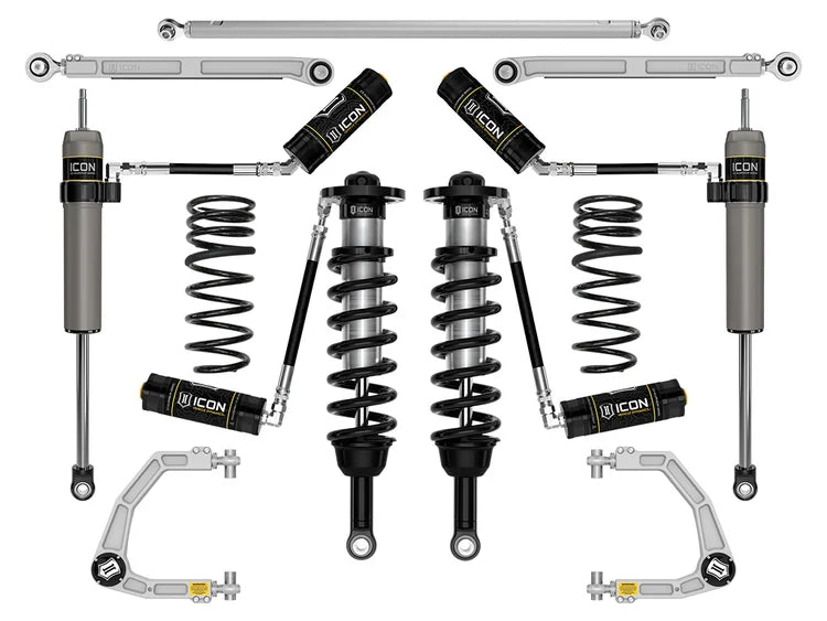 ICON 2025+ Toyota 4Runner 2WD, 1.25-3" Lift, Stage 7 Suspension System, Billet