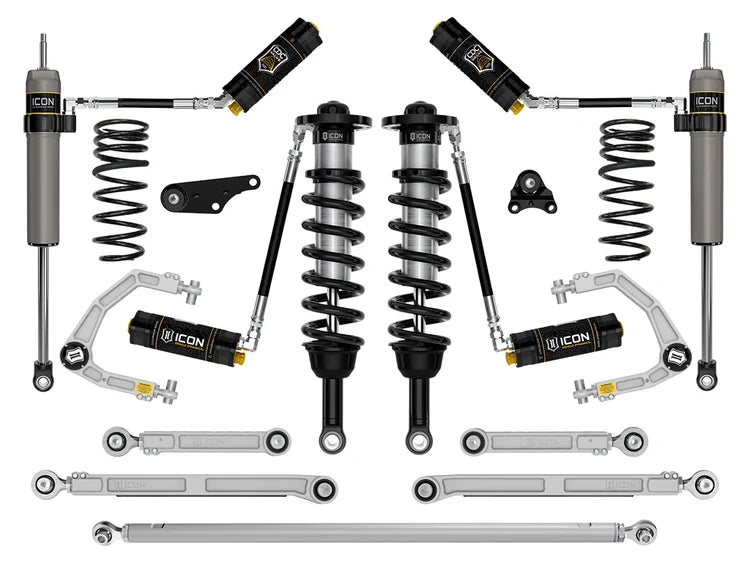 Icon 1.25-3" Lift, Stage 11 Suspension System, Billet