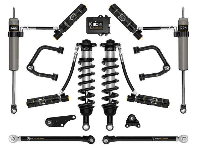 Icon 1.25-3" Lift, Stage 10 Suspension System, Tubular