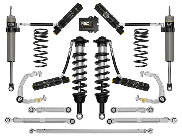 ICON 2025+ Toyota 4Runner 2WD, 1.25-3" Lift, Stage 14 Suspension System, Billet