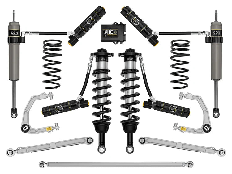ICON 2025+ Toyota 4Runner 2WD, 1.25-3" Lift, Stage 13 Suspension System, Billet