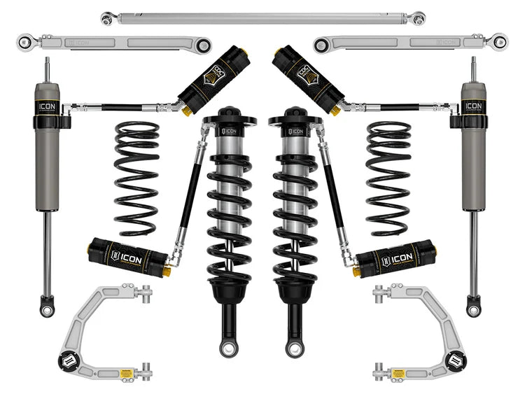 ICON 2025+ Toyota 4Runner 2WD, 1.25-3" Lift, Stage 8 Suspension System, Billet