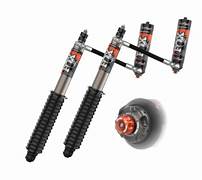 Fox | 2.5 Perf Elite Series | 1.5-3” External Reservoir Rear Lift Shocks W/Dampening Adjustment Knobs | 2022-2024 Toyota Tundra 2WD/4WD w/Extended Brake Lines | #883-26-141