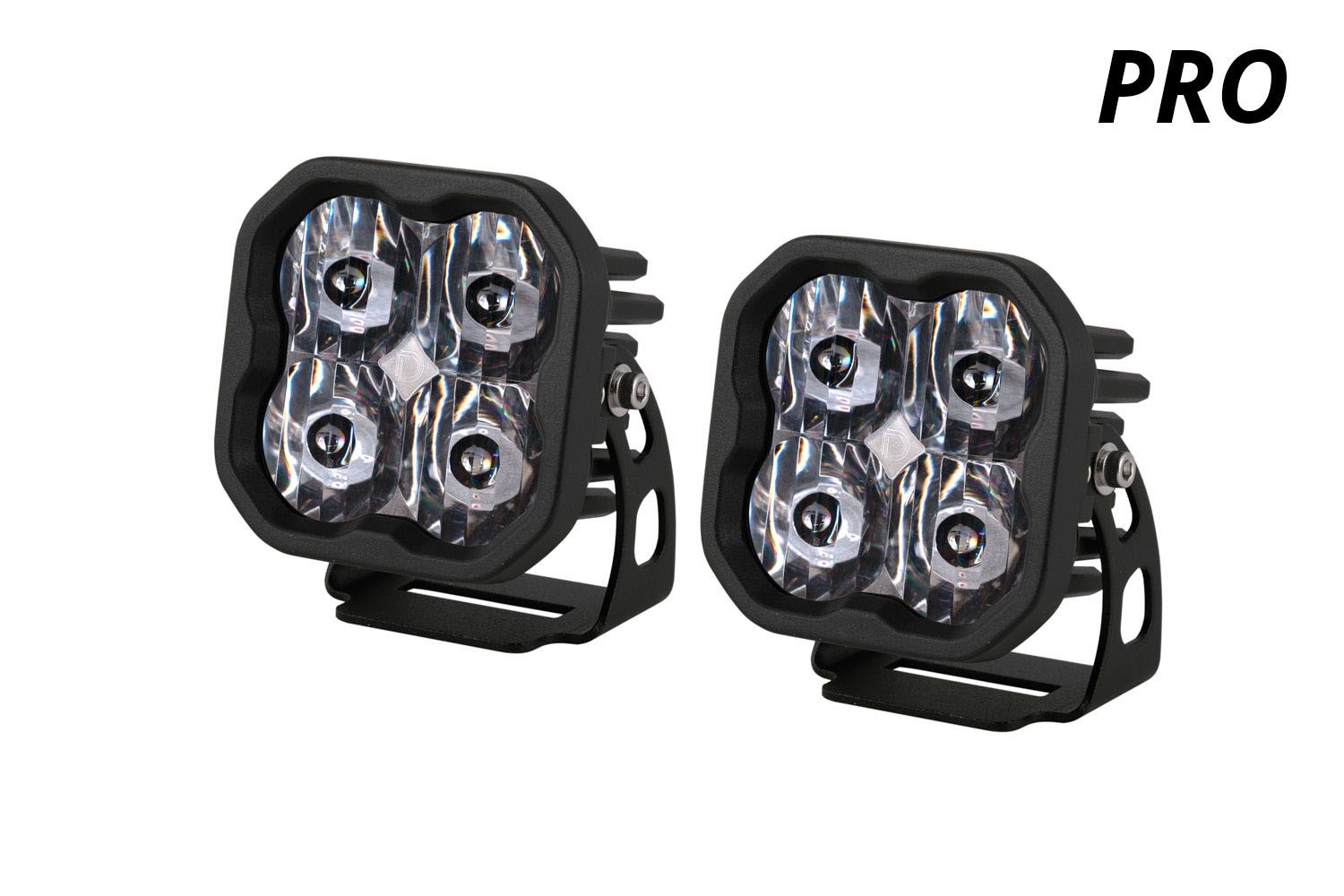 Diode Dynamics | SS3 SAE/DOT PRO White | 3" LED Ditch Pod Light | Pair