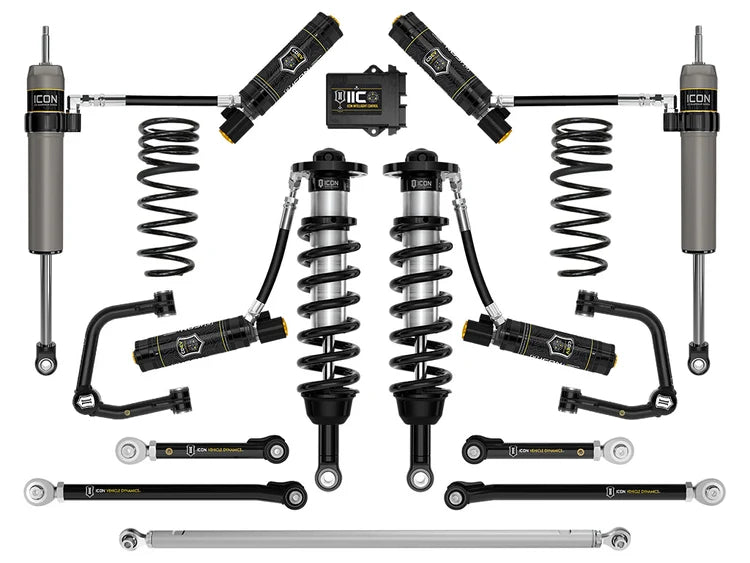 ICON 2025+ Toyota 4Runner 2WD, 1.25-3" Lift, Stage 14 Suspension System, Tubular