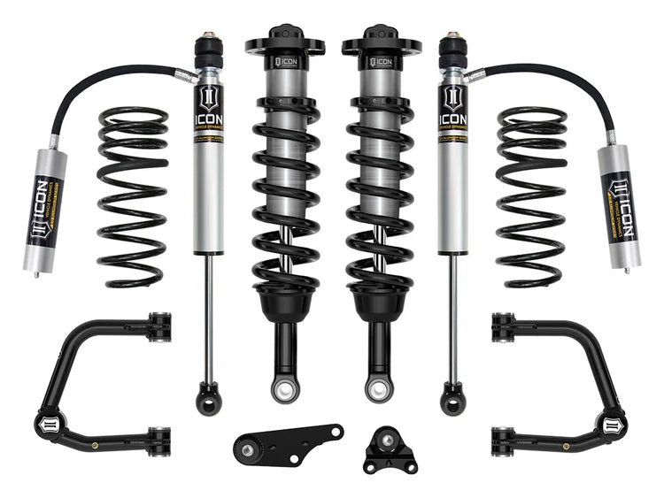 Icon 1.25-3" Lift, Stage 3 Suspension System, Tubular, Overland Rear Springs