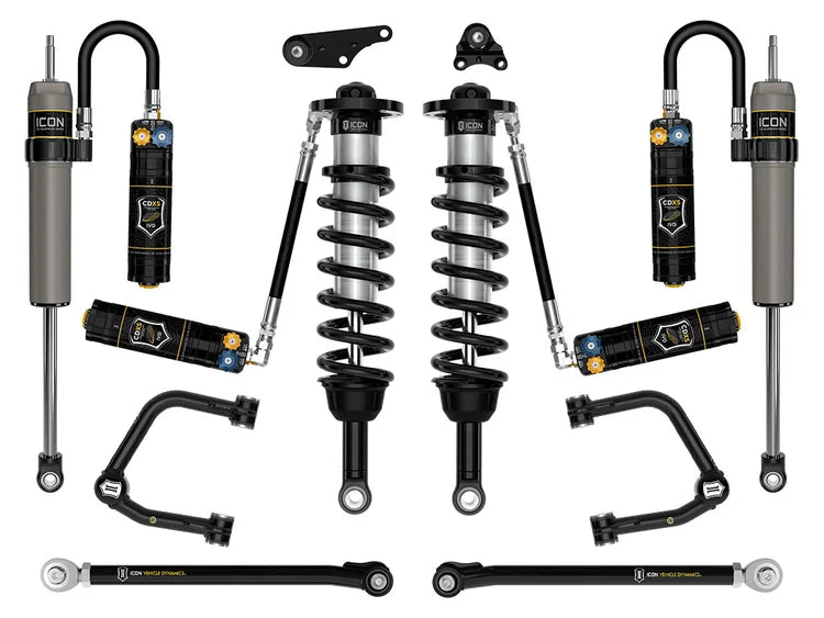 Icon 1.25-3" Lift, Stage 9 Suspension System, Tubular
