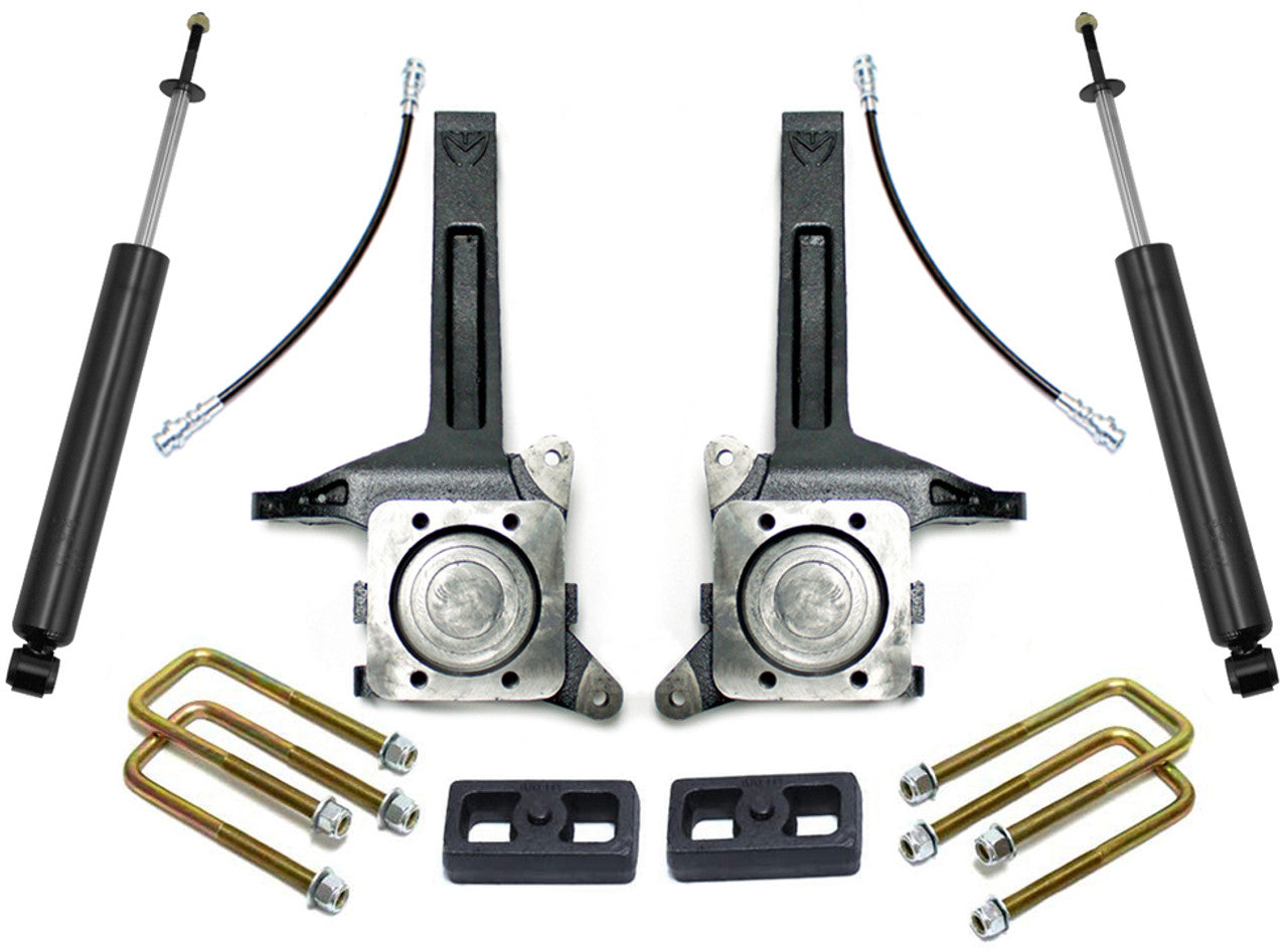 Maxtrac | 3.5"/2" Lift Kit w/Maxtrac Shocks | 2WD Toyota Tundra (2007-2021)