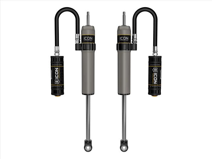 Icon | 2.5" Body Remote Reservoir Rear Shock Absorbers | For 0-3" Rear Lift