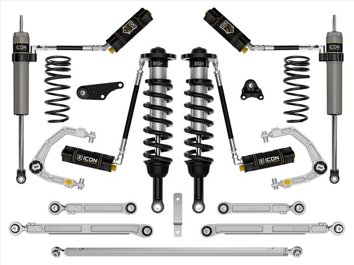 Icon | Stage 9 Suspension System | Billet | 1.25"-3" Lift Kit