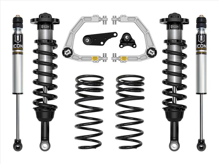 Icon | Stage 2 Suspension System | Billet | 1.25"-3" Lift Kit