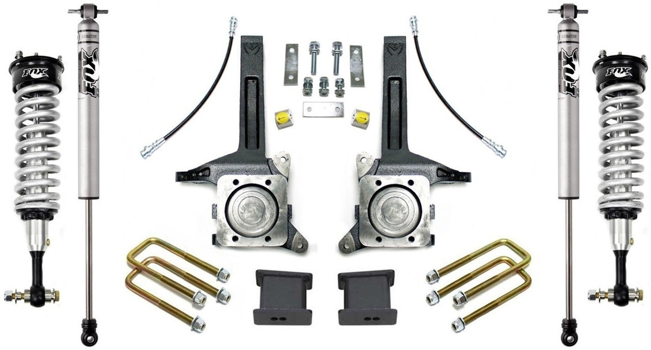 Maxtrac | 6" Lift Kit w/Fox Shocks | 2WD Toyota Tundra (2007-2021)