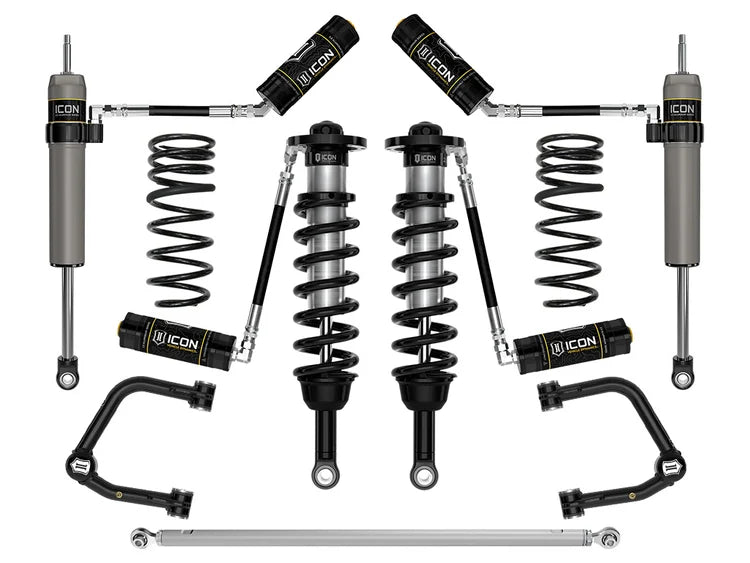ICON 2025+ Toyota 4Runner 2WD, 1.25-3" Lift, Stage 6 Suspension System, Tubular